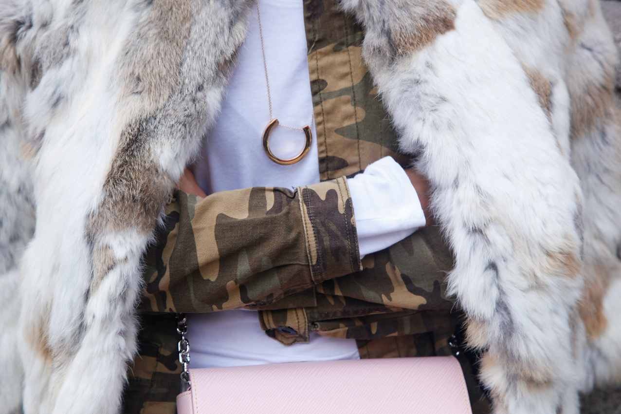 militar jacket, cool lemonade, cozy look, streetstyle, blogger, fashion blog